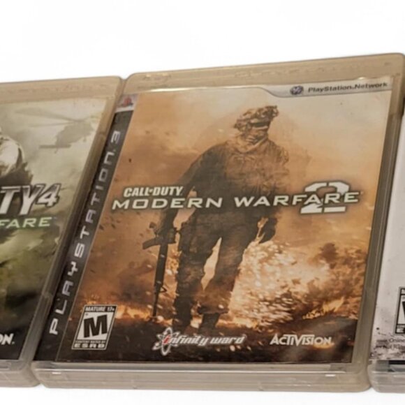 Call of Duty PS3 Lot: Call of Duty 4 Modern Warfare , MW 2, MW 3 - Complete Set! - Picture 9 of 11